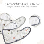 Bamboo Little Baby Bibs - Image 5