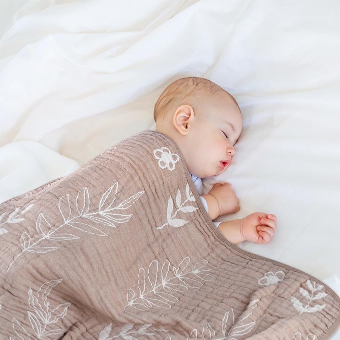 Ultra-Soft Muslin Baby Blanket - Image 2