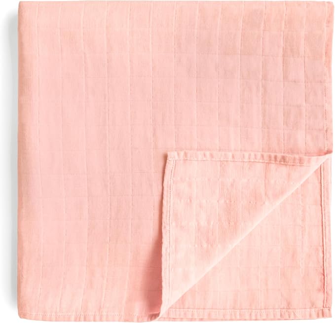 mushie Muslin Baby Swaddle Blanket | 100% Organic Cotton by mushie