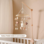 let's make Baby Crib Mobile for Boys Girls| Boho Nursery Mobile| Gender Neutral - Image 3
