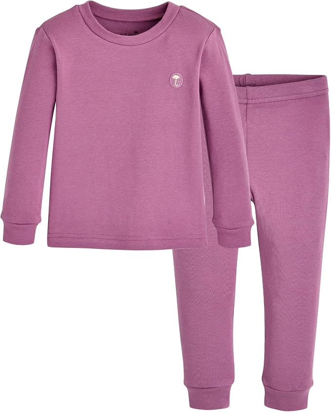 moimoln 6M-8Y Modal Cotton Solid Soft Breathable Baby Toddler Boys Girls Snug by moimoln