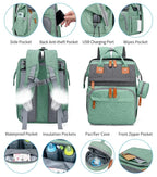 KABAQOO Diaper Bag Backpack - Image 3