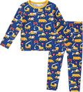 pureborn Baby Toddler Kids Viscose from Bamboo Pajamas Set Pjs 2pcs 18M-8Y by pureborn