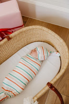 Copper Pearl Large Premium Knit Baby Swaddle Receiving Blanket Tinsel - Image 4