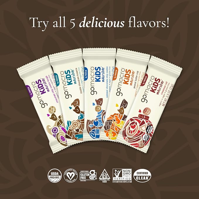 GoMacro Kids MacroBar Organic Vegan Snack Bars - Image 4
