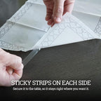 White Disposable Placemats for Baby, Adults - Image 6