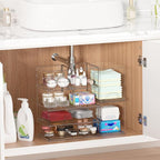 Vtopmart Stackable Storage Drawers Set of 3, Beauty Supplies, Pantry - Image 5