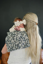 Mebie Baby Burp Cloths, Vintage Florals, Muslin Burp Cloth Set - Image 3