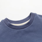 Bafeicao Baby Boy Girl Sweatshirt Romper Organic Cotton Solid Color Long Sleeve - Image 2