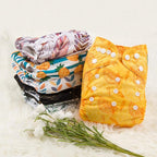 Babygoal Reusable Neutral Cloth Diapers 6 Pack - Image 7