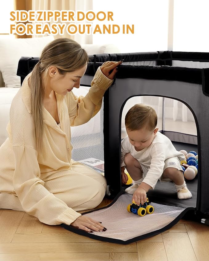 71" x 59" Extra Large Baby Playpen - Image 4