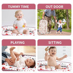 Baby Lounger, Foldable Infant Nest Pillow - Image 7