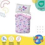 Sunny Side Up Butterfly Toddler Comforter Set - Image 4