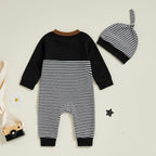 Kuriozud Newborn Infant Unisex Baby Boy Girl Clothes Button Romper Jumpsuit - Image 5