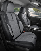 FREESOO Black Gray Front Car Seat Covers - Image 9