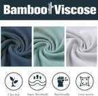 OPAWO Bamboo Baby Pajamas 3 Pack, Double Zipper Bamboo Sleepers - Image 4
