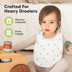 KeaBabies 8-Pack Baby Bibs for Boys, Girls - Image 6