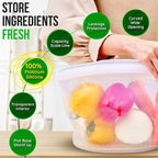 Premium Platinum Silicone Reusable Food Storage Bag 3.6 Cup, Airtight Zip Lock - Image 4