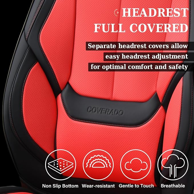 Coverado Car Seat Covers Full Set, Seat Covers - Image 8