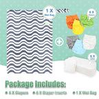 wegreeco Cloth Diapers 6 Pack - Image 6
