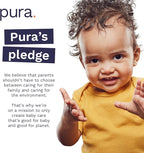 Pura Size 6 Eco-Friendly Diapers Totally Chlorine Free, Hypoallergenic - Image 8