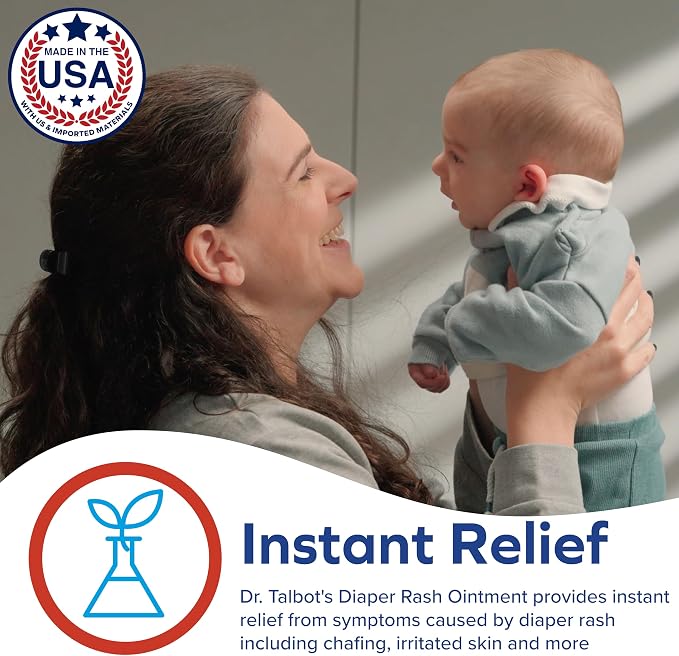 Dr. Talbot's Maximum Strength Diaper Rash Ointment - 2 oz - Zinc Oxide Skin - Image 2