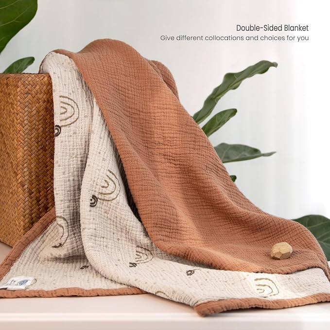 lulumoon Muslin Baby Blanket - Image 3