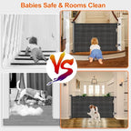 71 inch Retractable Baby Gates, EZIGO Extra Wide Baby Gate - Image 4
