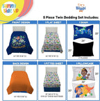 Sunny Side Up Kids Comforter Set Includes Sheets and Pillow Covers - Image 4