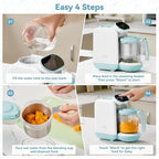 Chefhandy Baby Food Maker, Steamer & Blender, Puree Maker - Image 3