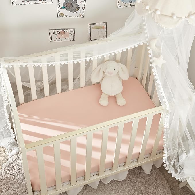 TILLYOU Mini Crib Fitted Sheets - Image 2