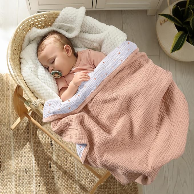 Lulu moon Muslin Baby Blanket - Image 7