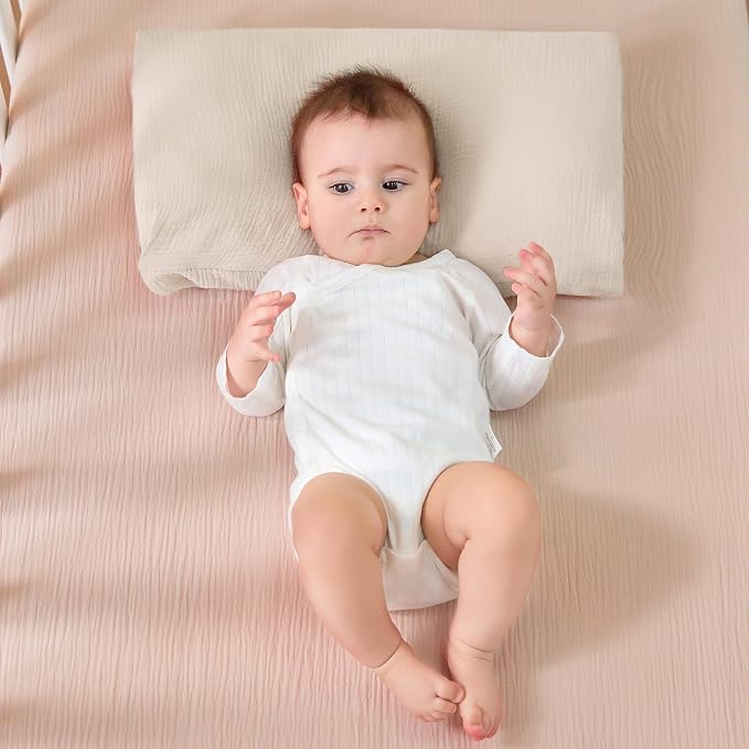 JELLYMONI 2 Pack Muslin Toddler Pillowcase - Image 6