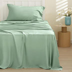 Bedsure Cooling Sheets Twin XL, Rayon Derived from Bamboo, Breathable & Soft - Image 2
