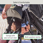 Ingenuity 3D Mini Convenience Stroller – Lightweight Stroller - Image 3