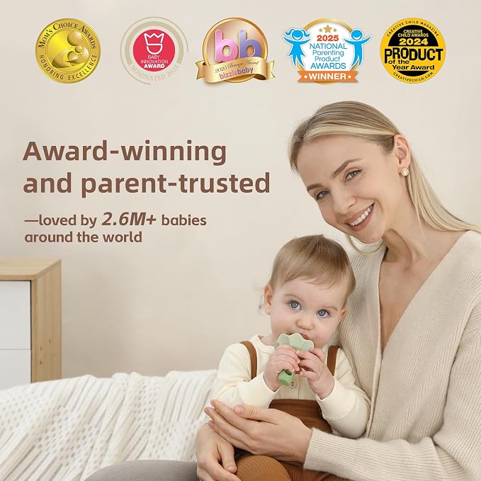 Moonkie Baby Fruit Feeder, BPA Free Silicone Food Feeder - Image 3