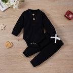 Bmnmsl Newborn Baby Boy Fall Clothes 3 6 12 18 24 Months Outfits Long Sleeve - Image 2