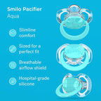Smilo Baby Pacifier with Orthodontic Design - Image 2