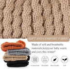 Yuoahcn Baby Girl Beanie Winter Baby Boy Hat - Image 3