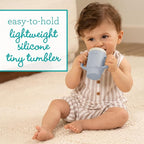 Infantino My 1st Tiny Tumbler, Silicone Sippy Cup - Image 4