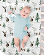 Crib Sheet Netural, Premium Soft Jersey Knit Fitted Crib Sheet, Crib Mattress - Image 2