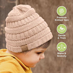 3-Pack Baby Beanies for Boys, Girls - Image 4