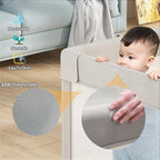 Mloong Baby Playpen with Mat, 59x71 in Extra Large Playpen - Image 3