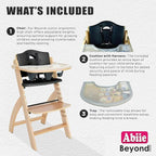 Abiie Beyond Junior Wooden High Chair - Image 3