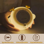 Penguin Nursery Night Light, LED Squishy Silicone Lamp, 2 Levels Dimmable - Image 7