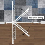 Extra Tall 40.55" Gate, 29.92-46.06" Extra Tall and Wide Dog Gate, Extra Wide - Image 6