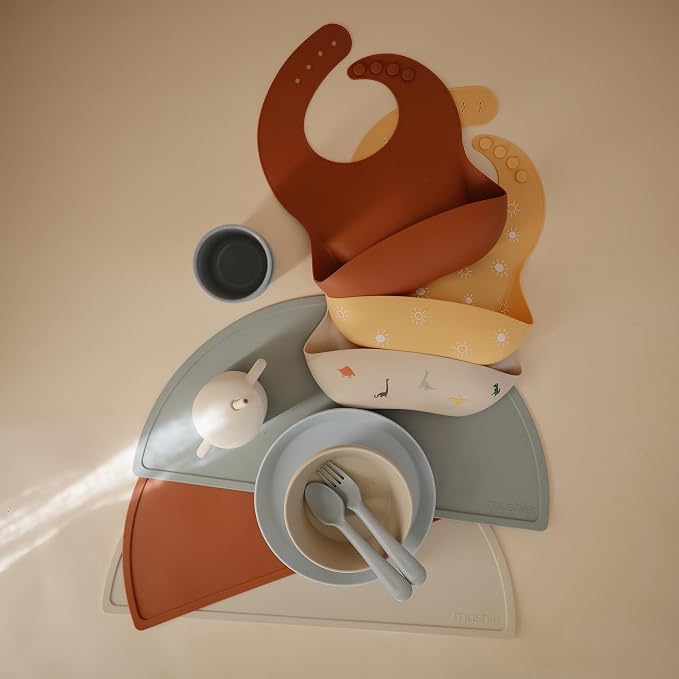 mushie Silicone Placemat for Kids | BPA-Free Non-Slip Design - Image 6