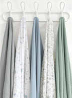 Konssy 3 Pack Muslin Swaddle Blankets - Image 5