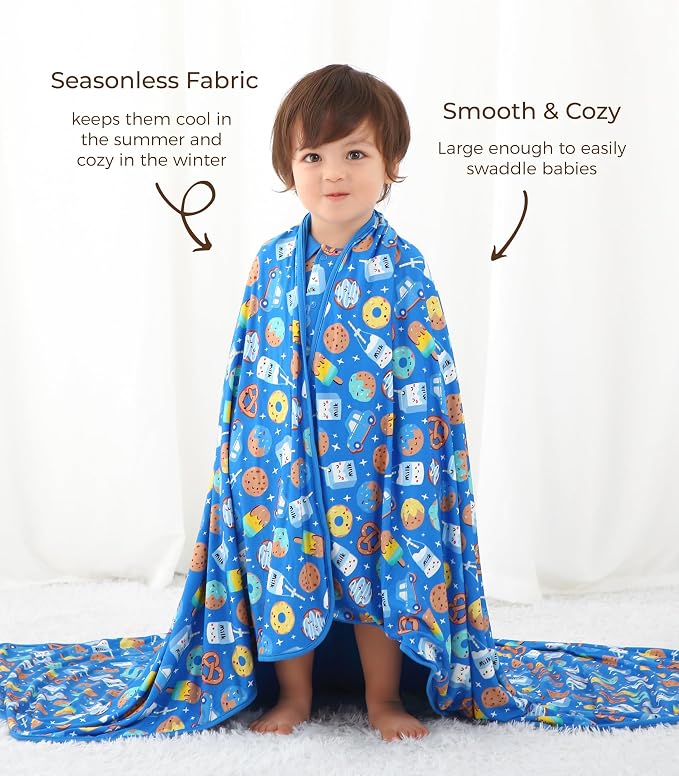 Premium Baby Blanket, Stretchy Quilt - Image 4