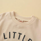 Toddler Baby Boy Clothes Solid Color Long Sleeve Crewneck Sweatshirt Top Casual - Image 4